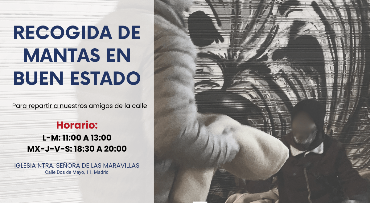 Campaña de recogida de mantas-Comunidad de Sant'Egidio Madrid