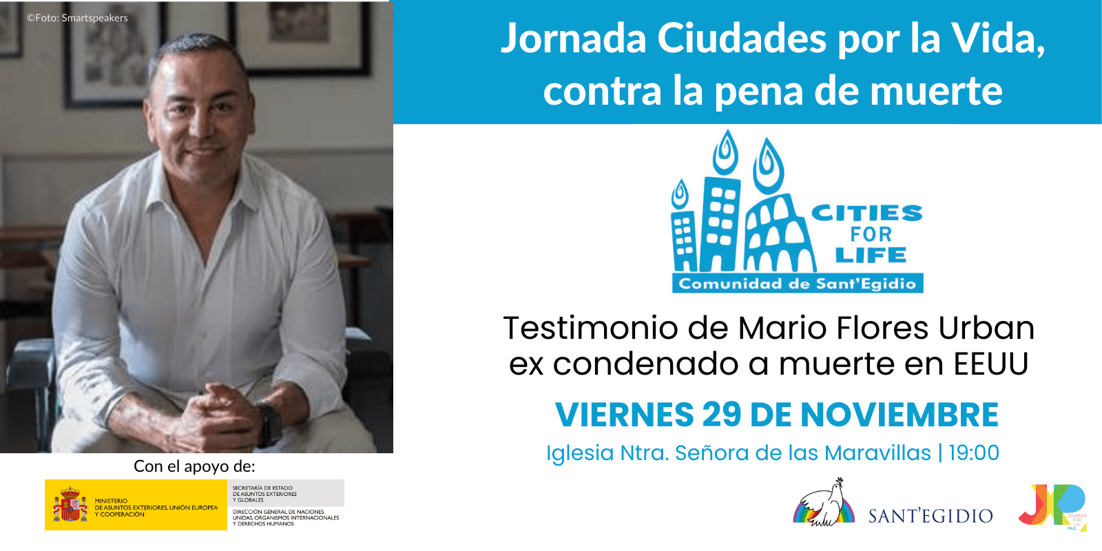 Mario Flores Urban- Ciudades por la Vida, Sant Egidio Madrid